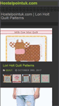 Mobile Screenshot of hostelpointuk.com
